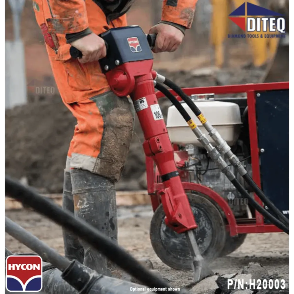 Hycon HH25 Handheld Breaker-50LB x 1-1/8 HEX H20005 Diteq