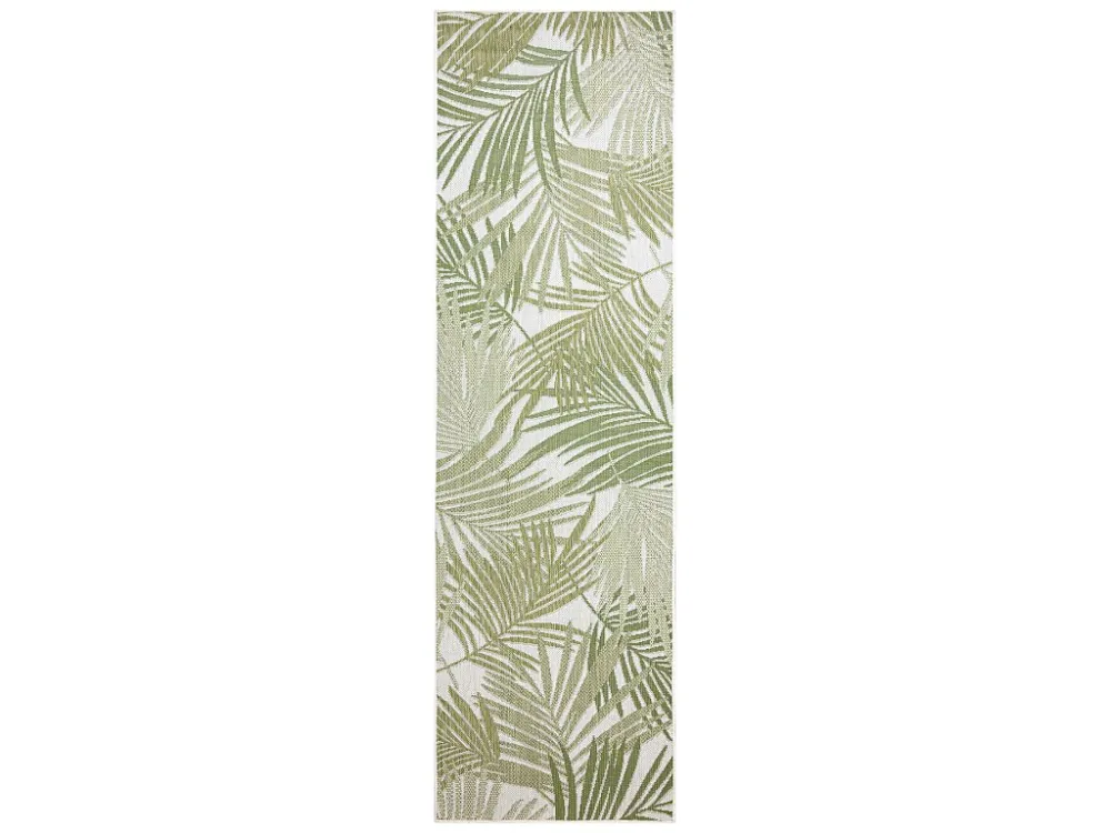 Tapijt, Loper SISAL SION Palmbladeren, tropisch 2837 Plat geweven ecru 80x300 cm