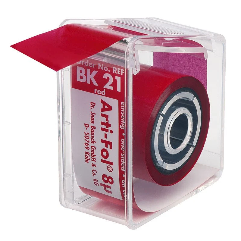 BK21 ARTICE-FOL PIPTER TO RED METALLIC 8µ ROOD BAUSCH 22 mm.