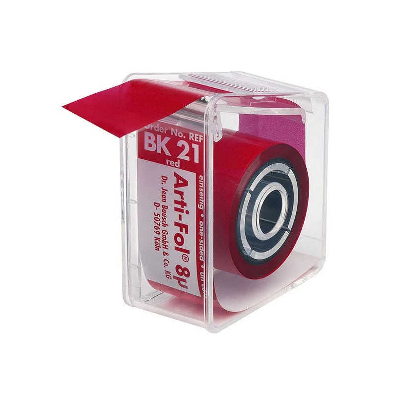 BK21 ARTICE-FOL PIPTER TO RED METALLIC 8µ ROOD BAUSCH 22 mm.