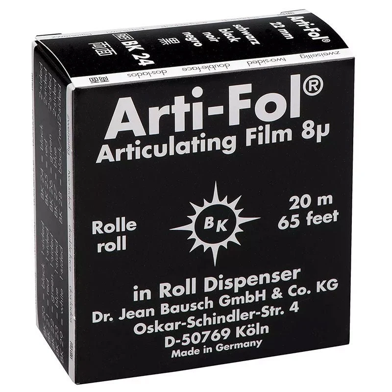 BK22 ARTICE TAP TO PAPER to articulate metallic 8µ Ebbenhout 2 faces 20 m roller