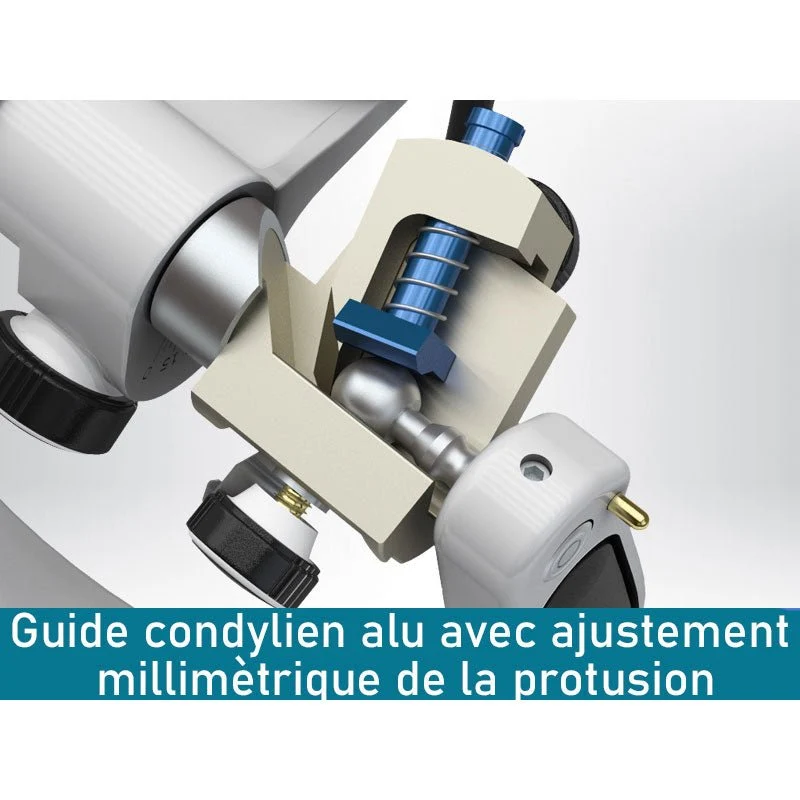 Dental articulator - Natuurlijk Art A7Plus -E + Chest - Condylian guides.