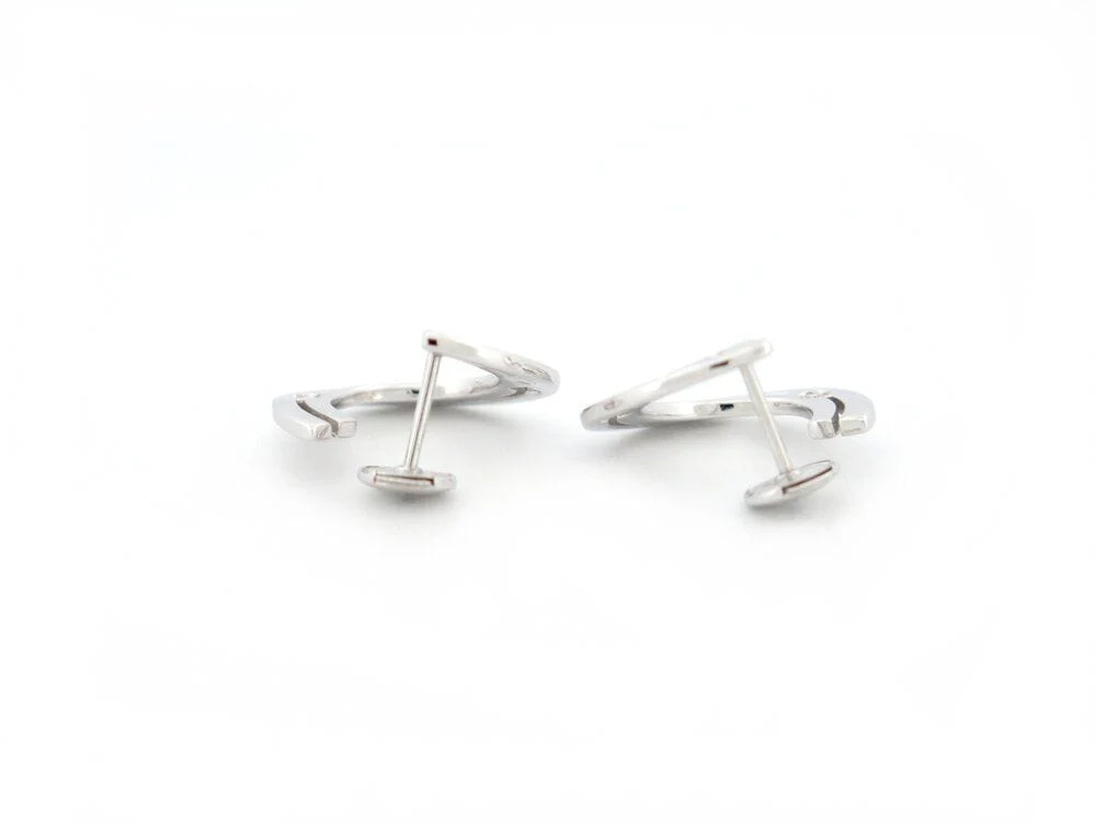 DINH VAN creoles pulse earrings 828512 18k verguld s
