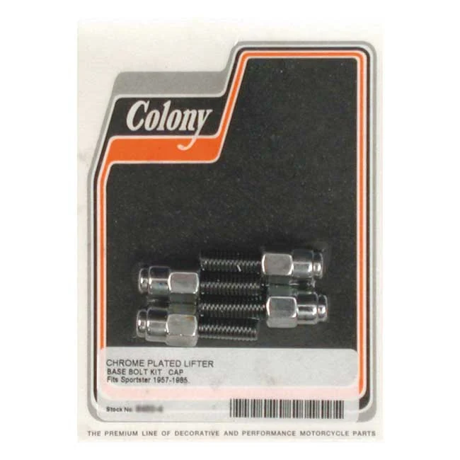 Colony Tappet Zwart Mount Kit, Cap Style Harley-Davidson wit | zwart | transparant