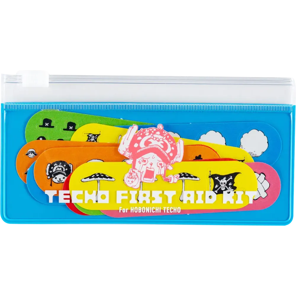 Hobonichi Techo First Aid Kit Stickers - ONE PIECE Magazine: Chopper’s met hittebestendigheid