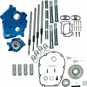 Kit De Transmisión Por Engranajes Para M-Eight 17-23 Refrigerados Por Aceite Con Tubos De Varilla De Empuje Cromados