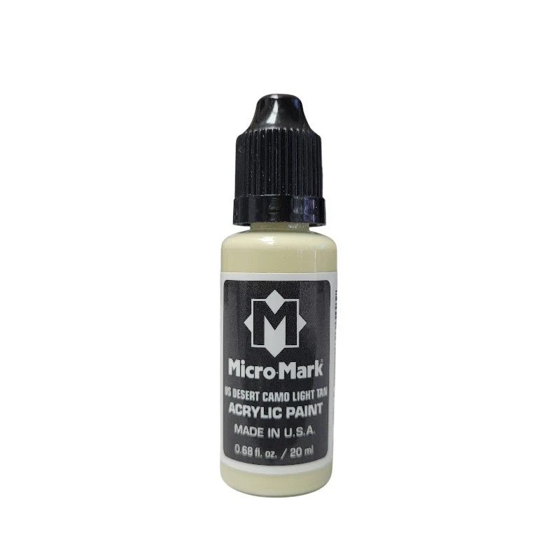 Micro-Mark US Desert Camo Light Tan Paint, 20ml