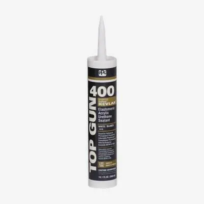 TOP GUN® 400 Elastomeric Acrylic Urethane Sealant (10.1oz, Zwart