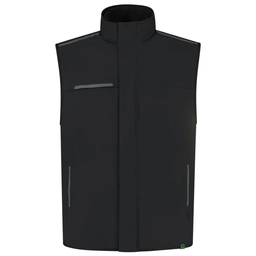 Dauwpuntmeter Tricorp 402709 Tech Shell Bodywarmer RE2050 zwart maat XL