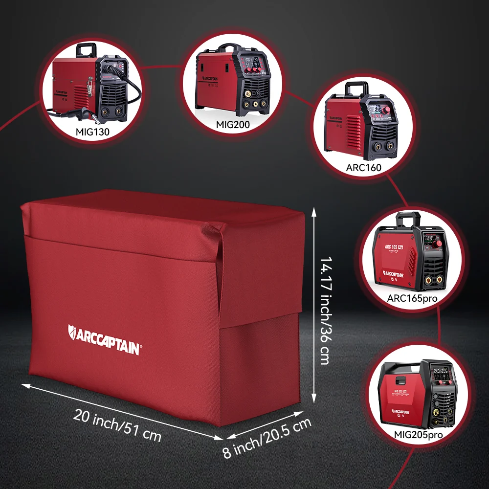 Gecertificeerd Arccaptain Fireproof Welding Machine Cover