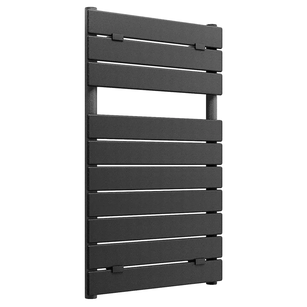 Hydraulic towel warmer model Palermo Lazzarini 840x500 - Effen Black
