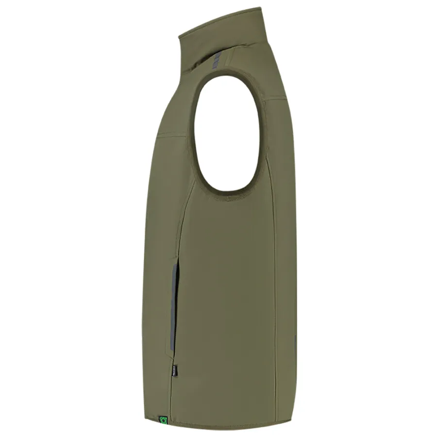 Tricorp 402709 Tech Shell Bodywarmer RE2050 Legergroen maat M met Thermische Bescherming