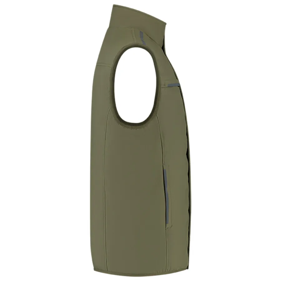 Tricorp 402709 Tech Shell Bodywarmer RE2050 Legergroen maat M met Thermische Bescherming