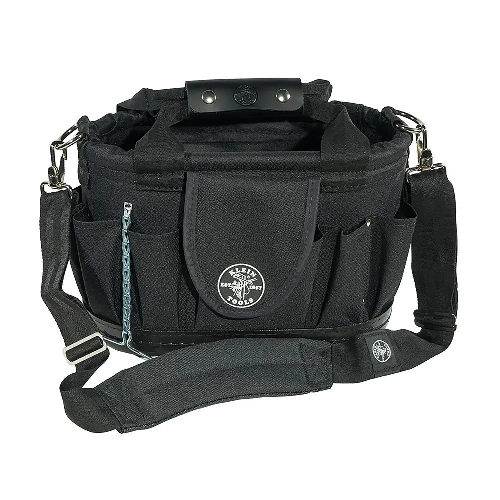 KLEIN TOOLS 17 Pocket Tool Tote w/ Shoulder Strap