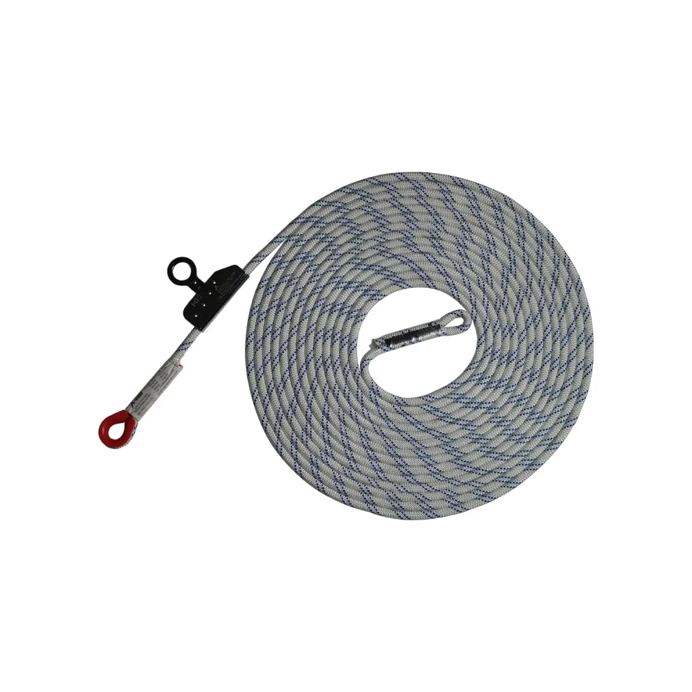 AVACORE Hoogte veiligheidstouw abseil touw Flexibele bescherming 10m werk 15kN tot 100kg polyamide/roestvrij staal met CE-...