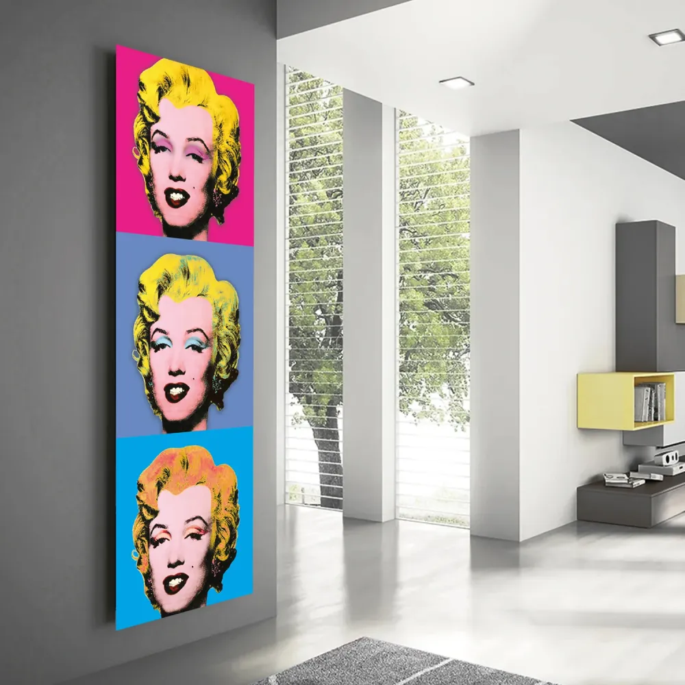 Hydraulic towel warmer 150x36 cm center distance 50 mm Model 'Marilyn' Termocrea