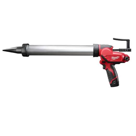 MILWAUKEE M12™ 20 oz. Lichtmetaal Barrel Caulk & Adhesive Gun Kit
