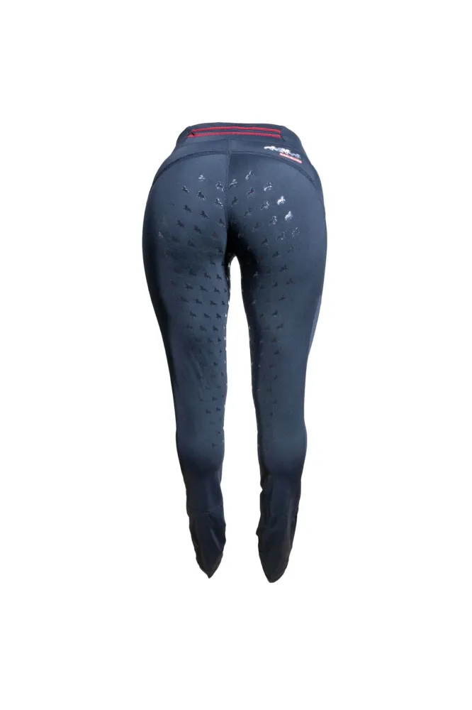 Galdur Women's Full Grip Summer Jodhpur Tights Ebbenhout 18 Regular
