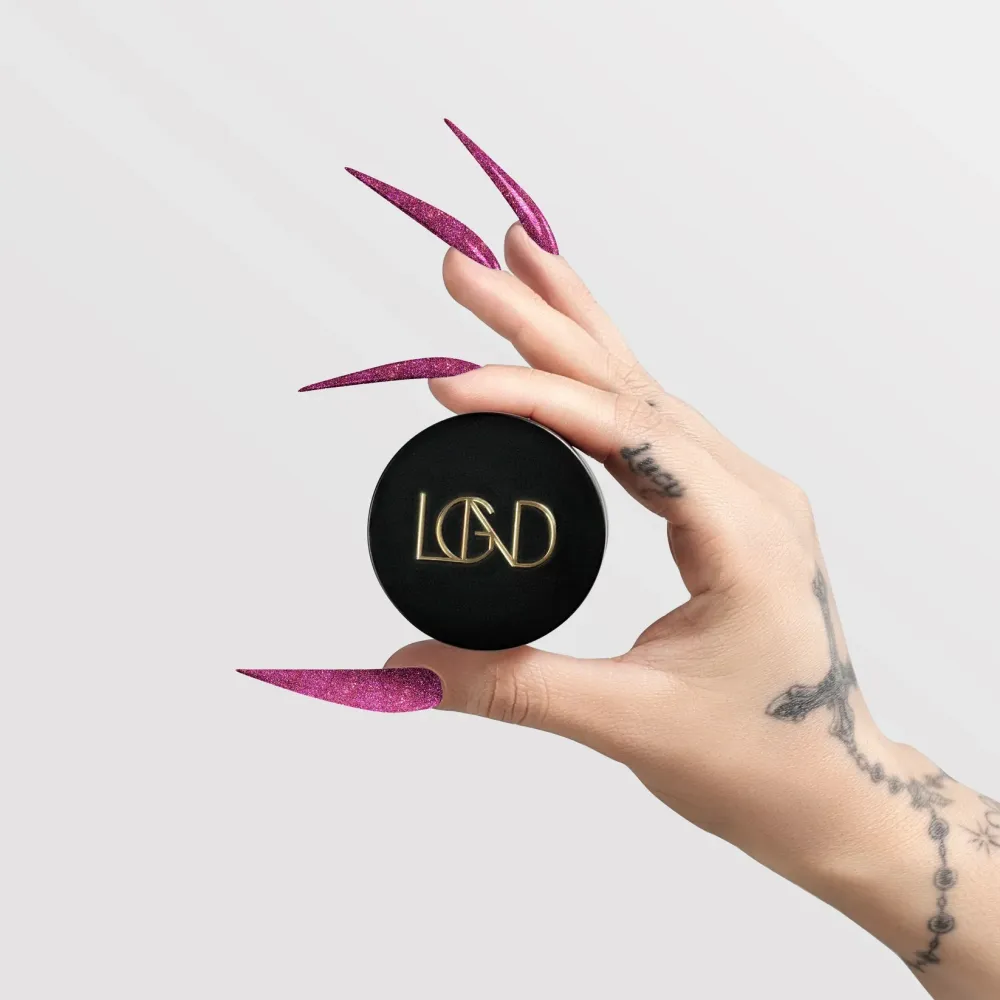 159 - I'm Just Girl Kunststof glas Powder 2oz