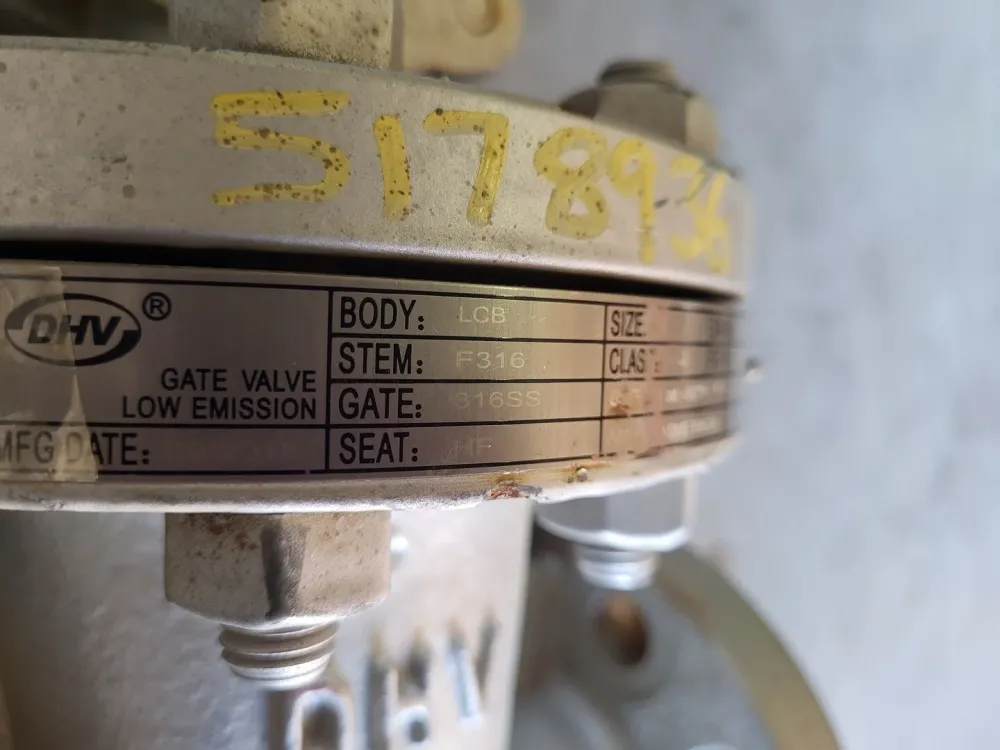 2" Class 300 Gate Valve B16.34