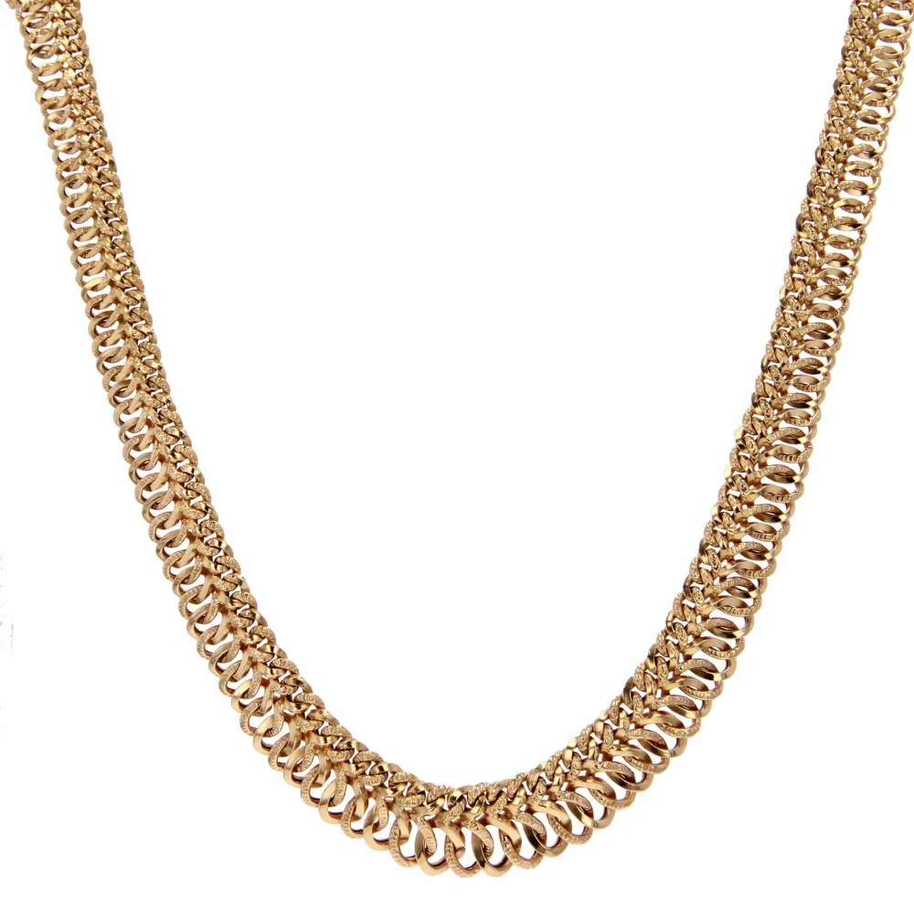 Gegalvaniseerd Necklace second-hand goudgeel gold