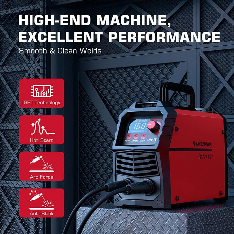 Gegalvaniseerd Used ARC160 110/220V SYN Compact Second Hand Stick Welder