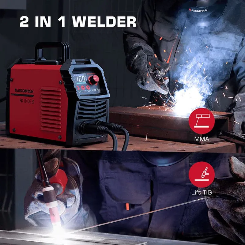 Gegalvaniseerd Used ARC160 110/220V SYN Compact Second Hand Stick Welder