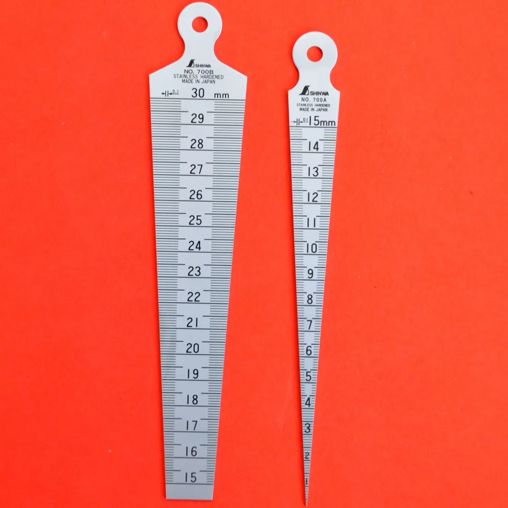 SHINWA 2 Taper 1 to 30mm Welding Gauge 700A 700B