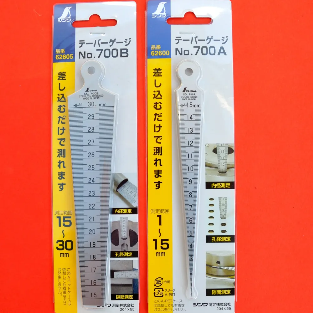 SHINWA 2 Taper 1 to 30mm Welding Gauge 700A 700B