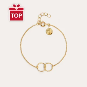 Circles Twist Goud Bracelet