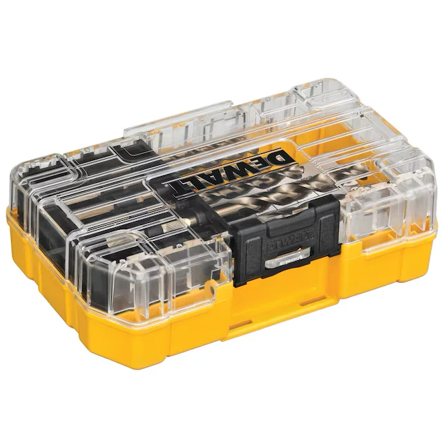 DeWalt 14-Piece Assorted Cobalt Alloy Staal Jobber Length Twist Drill Bit Set