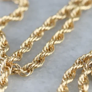 Gold Rope Twist Chain