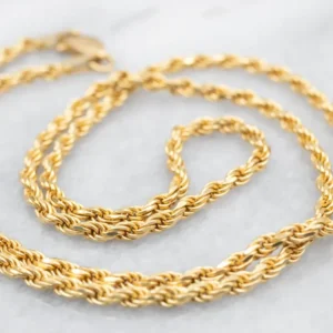 Heavy Rope Twist Chain Lobster Clasp - 10mm Diameter
