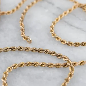 Roestvrij Staal Antique Rope Twist Chain