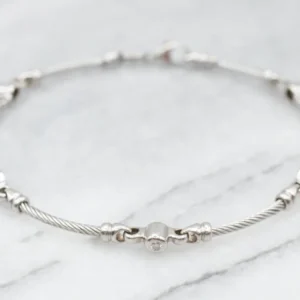 Twisting Links Diamond Bezel Bracelet (WLL 2000kg)