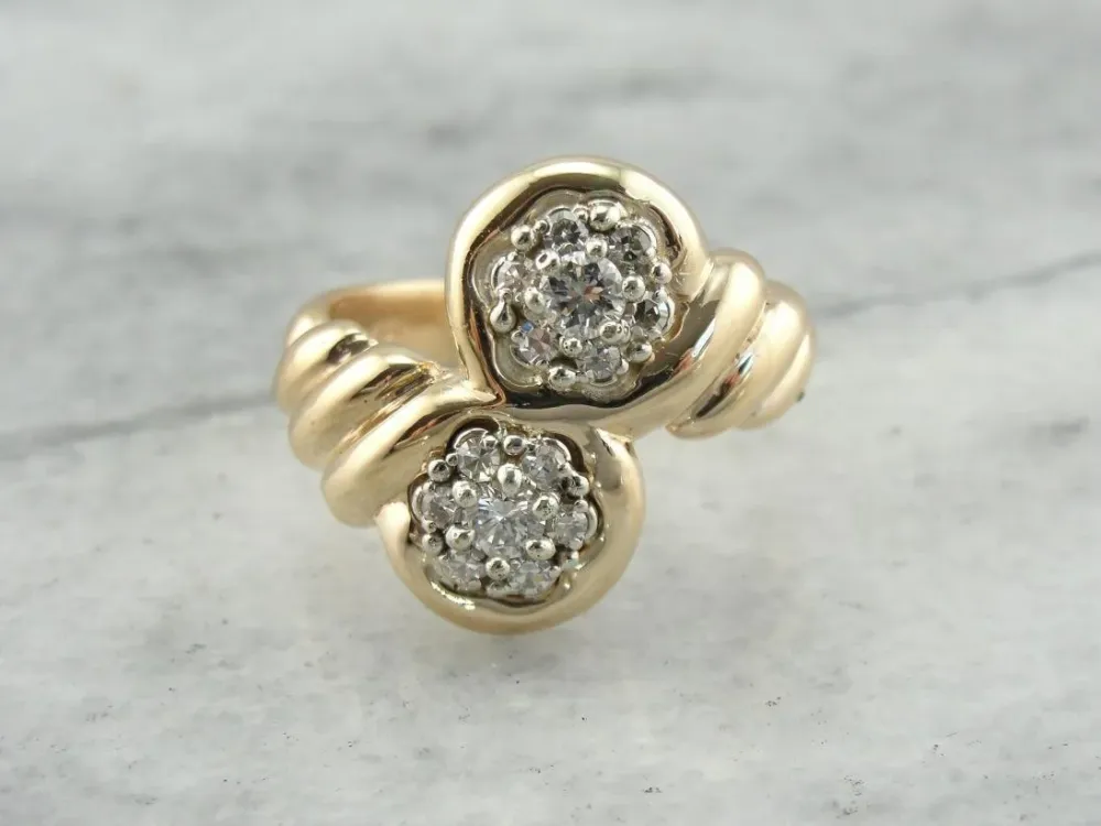 Twists and Turns: Diamond Cluster Bypass Ring (WLL 2000kg)