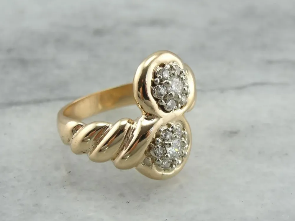 Twists and Turns: Diamond Cluster Bypass Ring (WLL 2000kg)