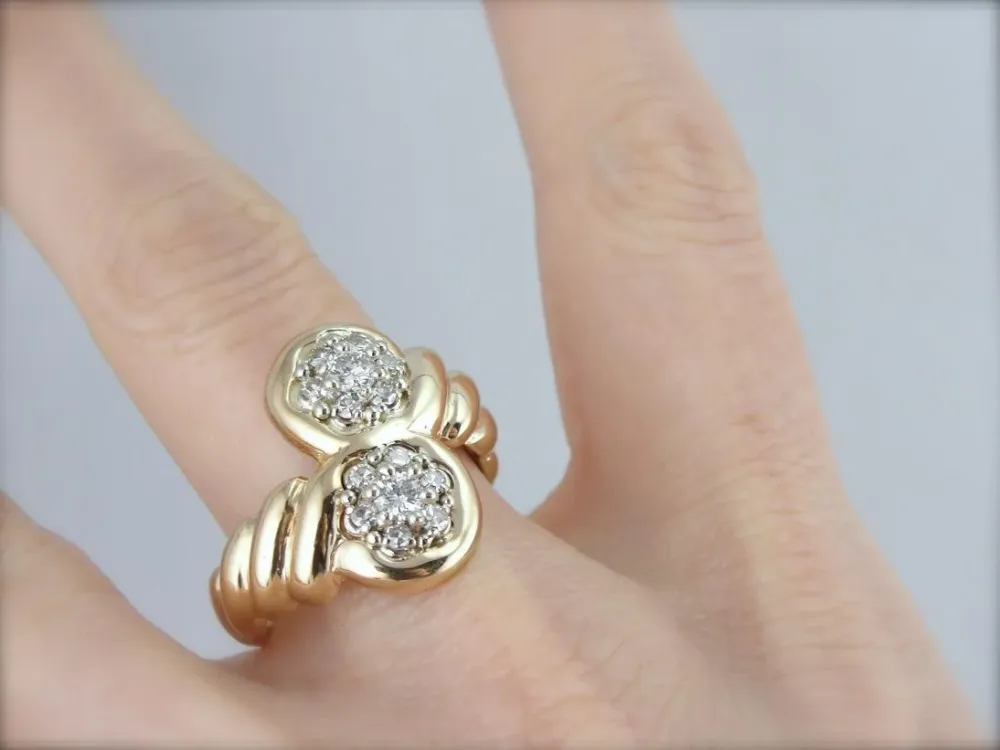Twists and Turns: Diamond Cluster Bypass Ring (WLL 2000kg)