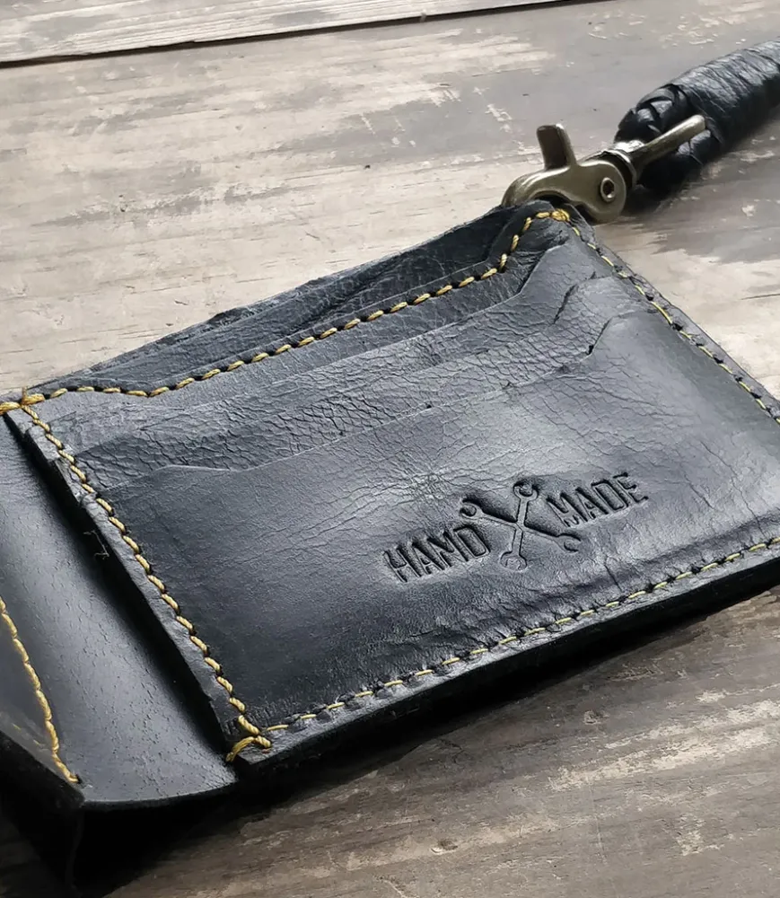 Wallet Moto Koolzwart Chain - Trip Machine