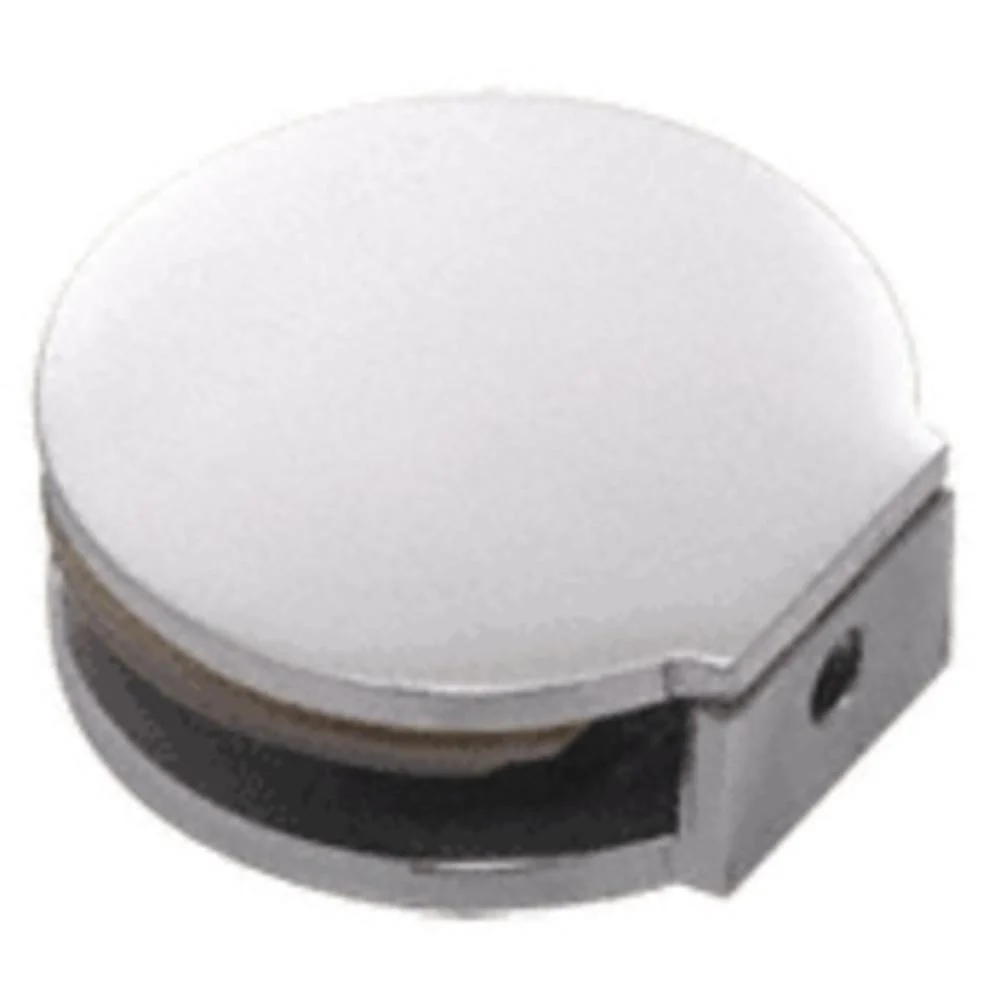 Round Fixed Panel U-Clamp - Metaalglans
