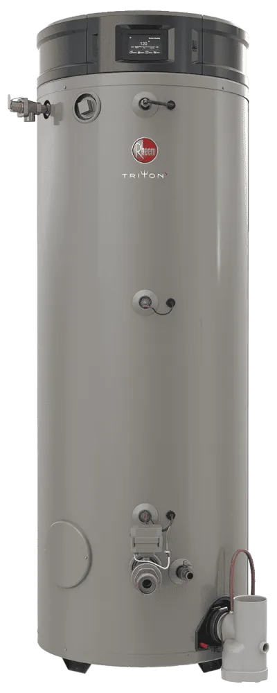 RHEEM GHE119SU-500 LP Propane Triton 119 Gallon Slim Universal Commercial Gas Water Heater