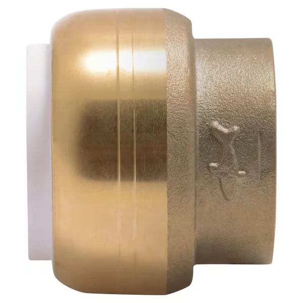 SharkBite 3/4 . Push-to-Connect PVC IPS Geel koper End Stop Fitting