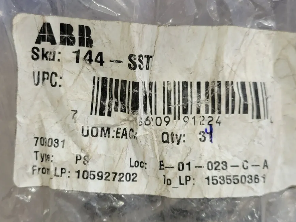 1-1/4" Stainless Steel Conduit Locknut 144-SST (Bag 34)