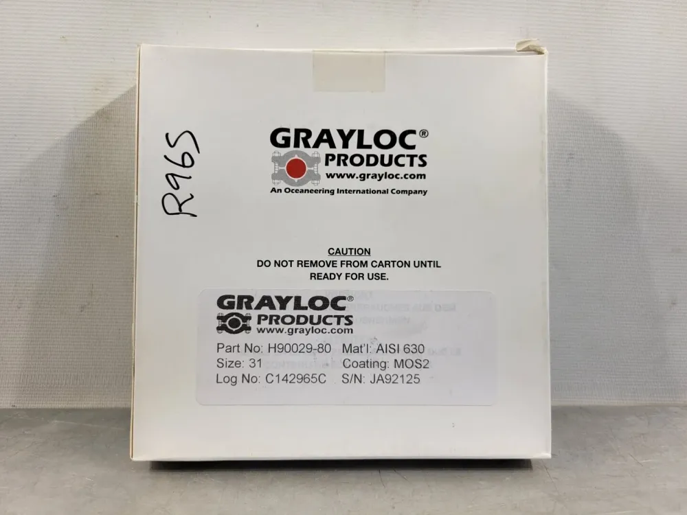 3.25" Size 31 Graphite Seal Ring H90029-80