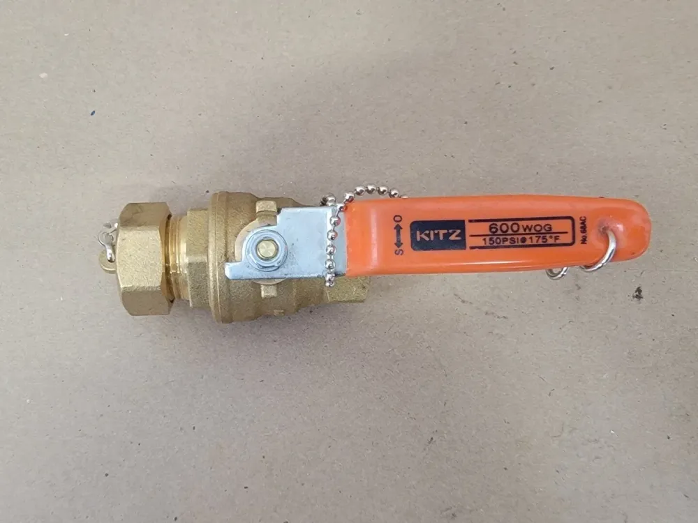 3/4" 600 WOG Ball Valve Messing (Box 8)