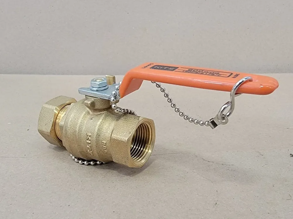 3/4" 600 WOG Ball Valve Messing (Box 8)