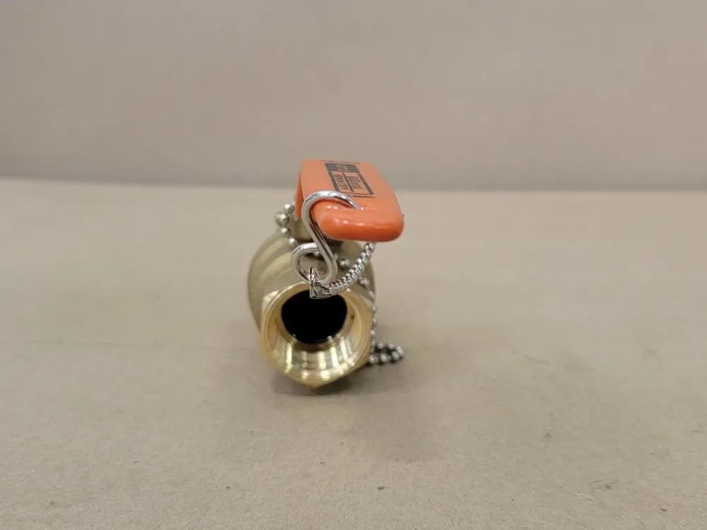 3/4" 600 WOG Ball Valve Messing (Box 8)