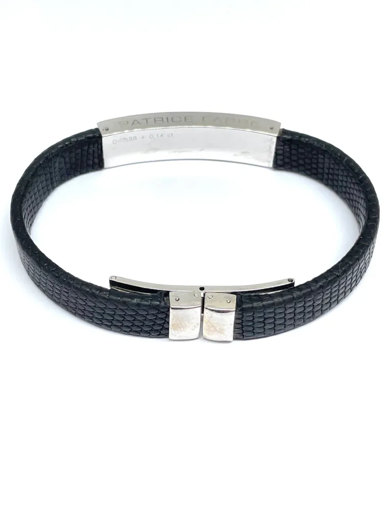 Bracelet branded Patrice Fabre sneeuwwit gold, diamonds