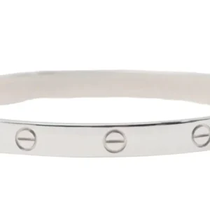Bracelet Cartier Love retro white gold