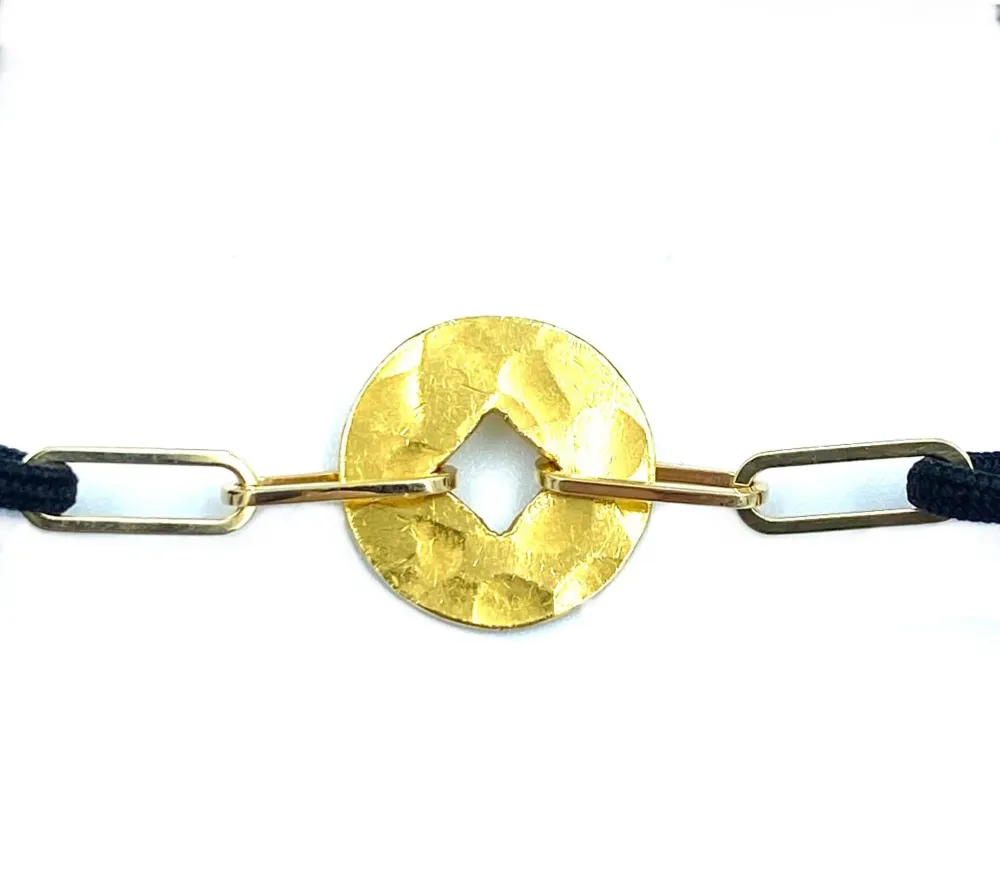DINH VAN - Bracelet Pi Square 24K goud (limited series)